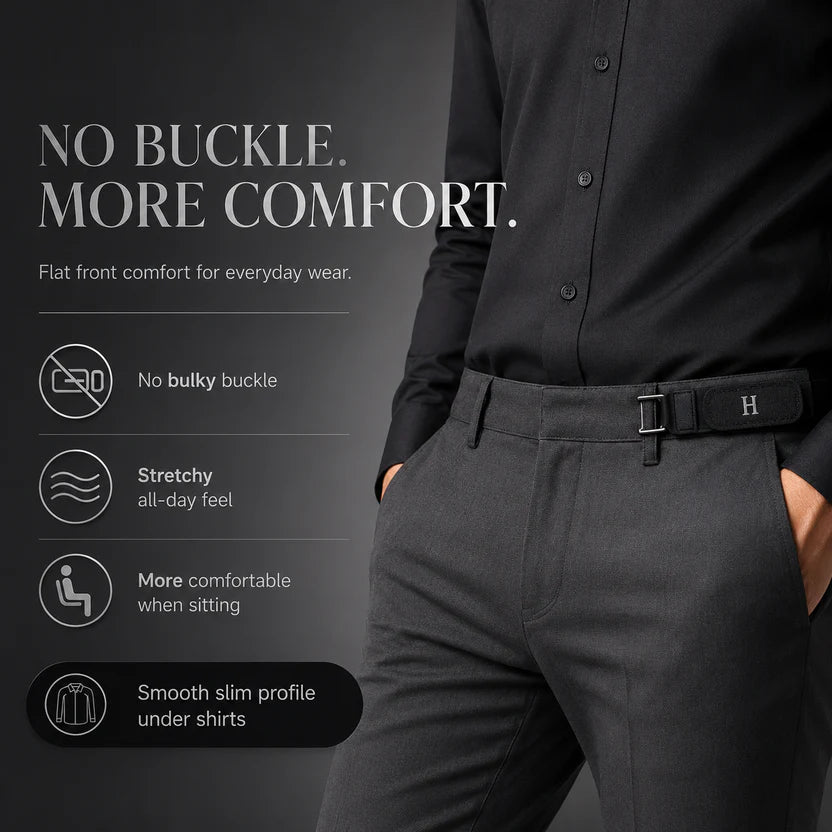 FlexHook™ Tactical Metal Hook Elastic Belt