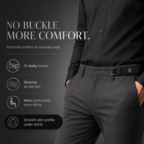FlexHook™ Tactical Metal Hook Elastic Belt