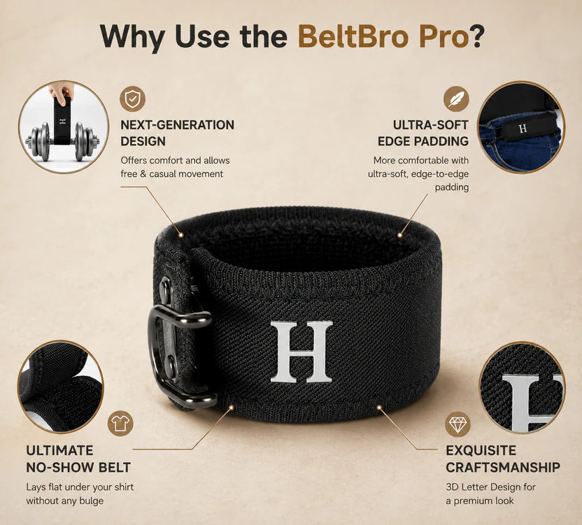 FlexHook™ Tactical Metal Hook Elastic Belt